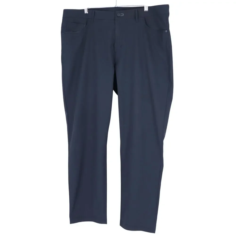 PUBLIC REC Dealmaker Performance Straight Pants Black Chino Men's 38X30